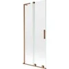 Vonios sienelė Mexen Velar L, 80 x 150 cm, Brushed copper/Transparent