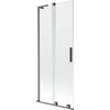 Vonios sienelė Mexen Velar L, 80 x 150 cm, Brushed gun pilka/Transparent