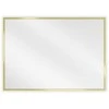 Vonios veidrodis Mexen Loft, 70 x 50 cm, Gold