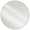 Vonios veidrodis Mexen Loft Round, 100 cm, Gold