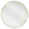 Vonios veidrodis Mexen Loft Round, 55 cm, Gold