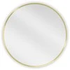 Vonios veidrodis Mexen Loft Round, 60 cm, Gold
