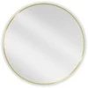 Vonios veidrodis Mexen Loft Round, 80 cm, Gold
