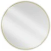Vonios veidrodis Mexen Loft Round, 90 cm, Gold