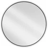 Vonios veidrodis Mexen Loft Round, 95 cm, Juodas