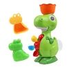 Vonios žaislų rinkinys "Dinozauras", 8 d.