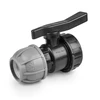 Vožtuvas Bradas PE vamzdžiams 20mm / 1/2" vid.sr., PN10