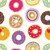 Vystyklas Bamboo Donuts, 75x75 cm