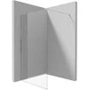 Walk-in dušo sienelė Deante Kerria Plus, 110 cm, Chrome