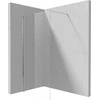 Walk-in dušo sienelė Deante Kerria Plus, 100 cm, Chrome