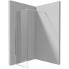 Walk-in dušo sienelė Deante Kerria Plus, 60 cm, Chrome