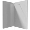 Walk-in dušo sienelė Deante Kerria Plus, 90 cm, Chrome