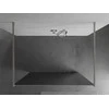 Walk-in dušo sienelė Mexen Kioto, Brushed nickel, veidrodinis stiklas, 130 x 200 cm
