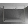 Walk-in dušo sienelė Mexen Kioto, Brushed nickel, matinis, 100 x 200 cm