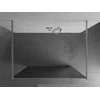 Walk-in dušo sienelė Mexen Kioto, Brushed nickel, veidrodinis stiklas, 120 x 200 cm