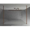 Walk-in dušo sienelė Mexen Kioto, Rose Gold, matinė, 110 x 200 cm