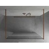 Walk-in dušo sienelė Mexen Kioto, Rose Gold, pusiau matinė, 100 x 200 cm