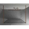 Walk-in dušo sienelė Mexen Kioto, Rose Gold/Juodas border, 100 x 200 cm