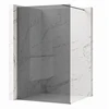 Walk-In dušo sienelė Rea Flexi, Pilkas / Titanium, 140 cm