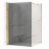 Walk-In dušo sienelė Rea Flexi, Pilkas / Gold, 130 cm