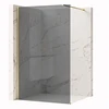 Walk-In dušo sienelė Rea Flexi, Pilkas / Brushed Gold, 80 cm