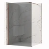 Walk-In dušo sienelė Rea Flexi, Pilkas / Brushed Copper, 120 cm
