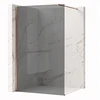 Walk-In dušo sienelė Rea Flexi, Pilkas / Brushed Copper, 80 cm