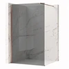Walk-In dušo sienelė Rea Flexi, Pilkas / Brushed Copper, 140 cm