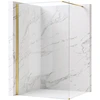 Walk-In dušo sienelė Rea Flexi, Transparent / Gold, 110 cm