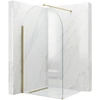 Walk-In dušo sienelė Rea Heaven, Brushed Gold, 110 cm