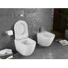 WC Komplektas Mexen 4in1 Fenix Slim su klozetu Lena Rimless Duroplast