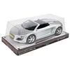 Žaislinis kabrioletas 1:18, sidabrinis