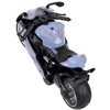 Žaislinis motociklas - Diecast modelis, pilkas