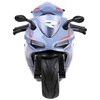 Žaislinis motociklas - Diecast modelis, pilkas