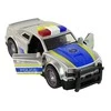 Žaislinis policijos automobilis, sidabrinis