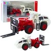 Žaislinis šakinis krautuvas su šakėmis, garso ir šviesos efektais