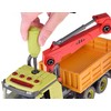 Žaislinis savivartis su kranu