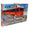 Žaislinis traukinys su bėgiais City Train, 33 el.