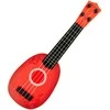 Žaislinių muzikinių instrumentų rinkinys: būgnai ir ukulelė