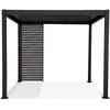 Žaliuzės pavėsinei Pergola Premium Anthracite, 93 cm