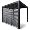 Žaliuzės pavėsinei Pergola Premium Anthracite, 93 cm