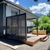 Žaliuzės pavėsinei Pergola Premium Anthracite, 123.5 cm