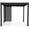 Žaliuzės pavėsinei Pergola Premium Anthracite, 93 cm