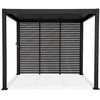 Žaliuzės pavėsinei Pergola Premium Anthracite, 93 cm