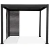 Žaliuzės pavėsinei Pergola Premium Anthracite, 93 cm
