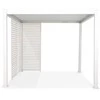 Žaliuzės pavėsinei Pergola Premium Baltas, 93 cm