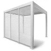 Žaliuzės pavėsinei Pergola Premium Baltas, 123.5 cm