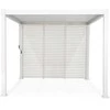 Žaliuzės pavėsinei Pergola Premium Baltas, 123.5 cm