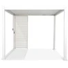 Žaliuzės pavėsinei Pergola Premium Baltas, 93 cm
