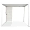 Žaliuzės pavėsinei Pergola Premium Baltas, 93 cm